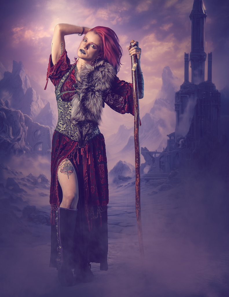 Editorial fantasy portrait